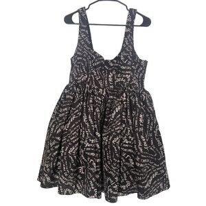 Cinq a Sept Black and Silver Adeline mini size 10